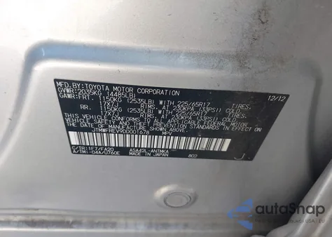 2013 Toyota Rav4 Xle from USA, damaged, VIN JTMWFREV9DD001678